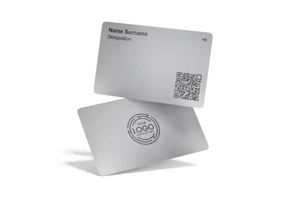 NFC Digital Silver card
